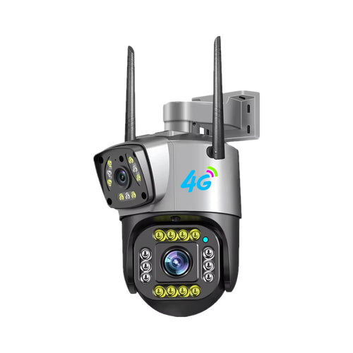 ProGuard Dual Lens Smart Security Camera with Two-Way Audio