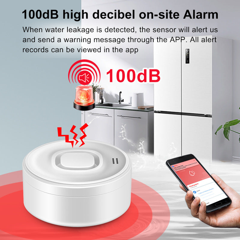 ProGuard Smart WiFi Water Leak Detector - Instant Phone Alerts & 100dB Alarm