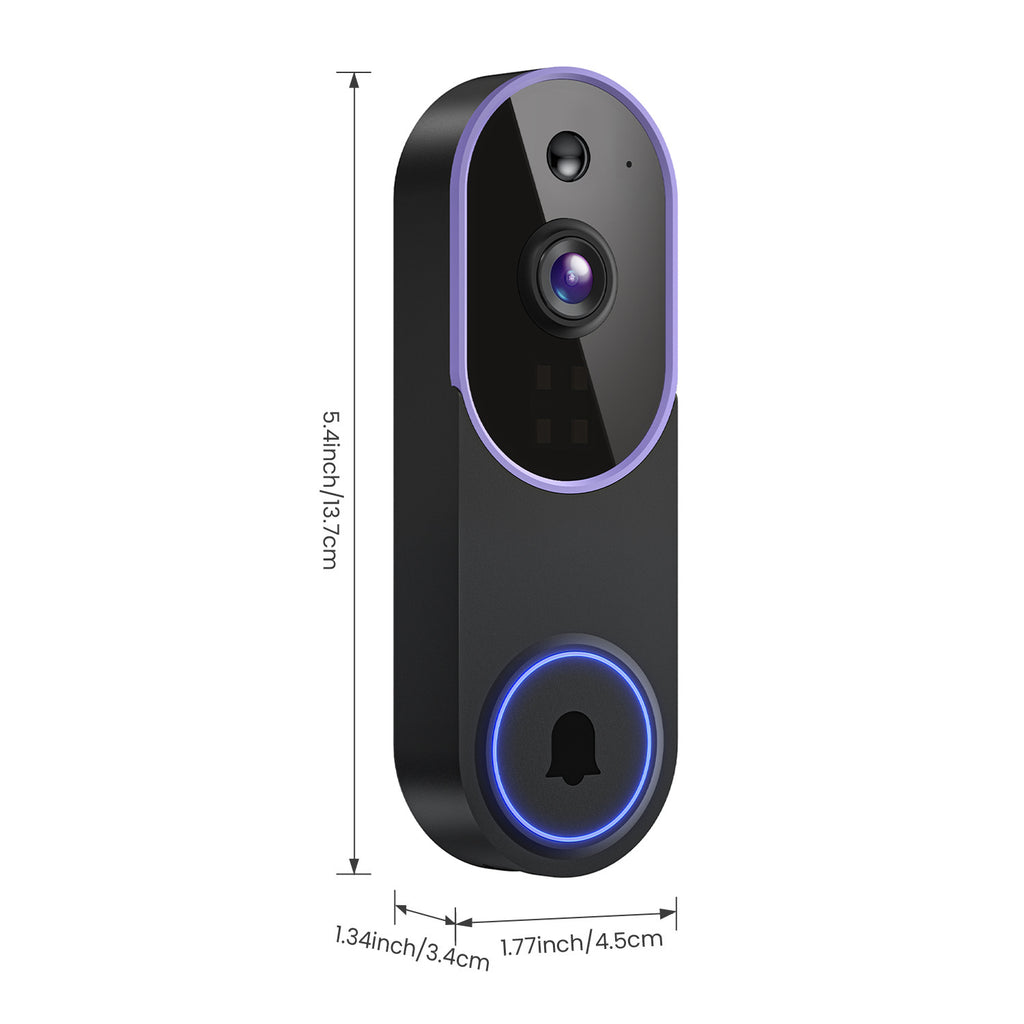 ProGuard Smart Video Doorbell- HD Camera with Two-Way Audio